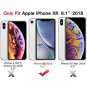 For iPhone XR Case Anti-Scratch Shock Absorbing Reinforced Bumper Cactus Flowers