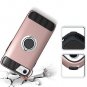 For iPhone 6/6S/7/8 Case Rotating Ring Holder Kickstand Armor Defender Rose Gold