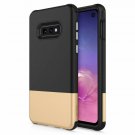Samsung Galaxy S10e Case Military Grade Protection Shock Absorbtion Black/Gold
