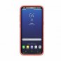 For Galaxy S8 Case No slip grip Patented raised bezel screen Grey/Warning Orange
