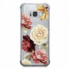 For Galaxy S8 Plus Case Bumper Protective Shockproof Flexible Slim Rose Flowers