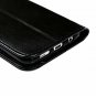 For Samsung Galaxy S7 Edge Case Leather Wallet Card Holders Fashion Pen Black