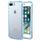 for iPhone 7/8 Plus Case Shock Absorption Flexible Anti-Scratch Rigid Slim Blue