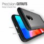 For OnePlus 6T Case Dual Layer Heavy Duty Reinforced Rugged Standard Metal Slate