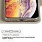 For iPhone Xs Max Case Leather Stand Feature with Wrist Strap Credit Cards Gray