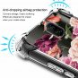 For Oneplus 6TOnePlus 6T Case Shock Absorption Flexible TPU Rubber Clear Flower