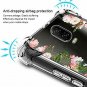 For Oneplus 6TOnePlus 6T Case Shock Absorption Flexible TPU Rubber Small Rose