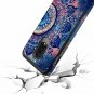 For OnePlus 6T Case Slim Hybrid Dual Layer Shockproof Hard Cover Mandala