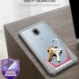 For Galaxy J3 2018 Case Rugged Heavy Duty Builtin Screen Protector Pink