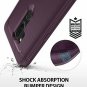 For LG G7/LG G7 ThinQ Case Flexible  Slim Dynamic Stroked Line Pattern Lilac