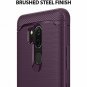 For LG G7/LG G7 ThinQ Case Flexible  Slim Dynamic Stroked Line Pattern Lilac