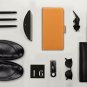 For Galaxy S10 Plus Wallet Case Cards Holder Flip with Builtin Kickstand Yellow