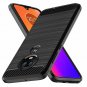 For Moto G7(7th Generation) Case Slim Soft TPU Protective Rubber Bumper Black