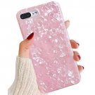 For iPhone 7/8 Plus Case Cute Ultra Thin Tinfoil Series Macaron Soft Color Pink
