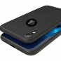 For iPhone XR Case Ultra-Thin Slim Soft Full Protective Anti-Fingerprint Black
