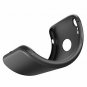 For iPhone XR Case Ultra-Thin Slim Soft Full Protective Anti-Fingerprint Black