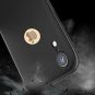 For iPhone XR Case Ultra-Thin Slim Soft Full Protective Anti-Fingerprint Black