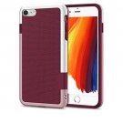 For Apple iPhone 7/8 case Slim Ultra Durable Clear Air Cushion anti scratch Red