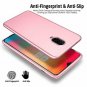 For OnePlus 6T Case Ultra Thin Simple Stylish AntiScratch Protective Rose Gold