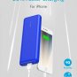 Power Bank Charger 20100 Ultra High Capacity 4.8A Output PowerIQ Technology Blue