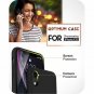 For iPhone XR Case Silicone Slim Rubber Liquid Shockproof Drop Protective Black