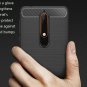 For Nokia 6.1 Case with Shockproof Soft Silicoone Slim Full Cover Black