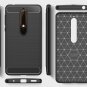 For Nokia 6.1 Case with Shockproof Soft Silicoone Slim Full Cover Black