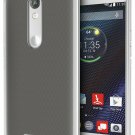 For Motorola Verizon Turbo 2 Case Premium Slim Fit Flexible TPU X Force Frosted