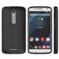 For Motorola Verizon Turbo 2 Case Premium Slim Fit Flexible TPU X Force Black