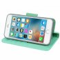 For iPhone 6/6s Wallet Case PU Leather ID&Credit Card Pockets Flip Folio Green