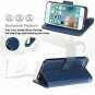 For iPhone 6/6s Wallet Case PU Leather ID&Credit Card Pockets Flip Folio Blue