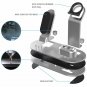 Wireless Charging Stand Aluminum 4 Watch Charging Stand for AirPods Silver