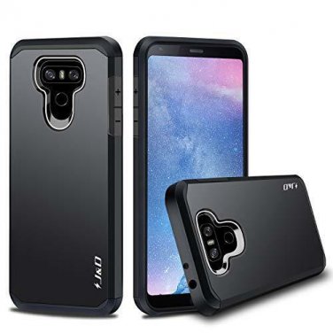 For LG G6/G6 Plus Case Heavy Duty Hybrid Shock Proof Protective Rugged Black