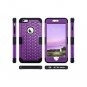 For iPhone 6/6S Plus Case Glitter Rhinestone Heavy Duty Shockproof Purple