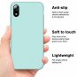 For iPhone XR Case Slim Gel Liquid Silicone Shockproof Drop Protective Mint