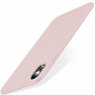 For iPhone XR Case Silicone AntiSlip Liquid Gel Rubber Slim Microfiber Pink Sand