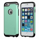 For iPhone 6/6s Case Armor Shock Absorbing Heavy Duty Dual Layer Tough Green