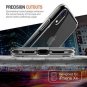 iPhone XR Case TPU Cushion Protection Hybrid Rigid Clear Back Cover