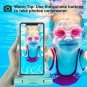 Universal Waterproof Case Pouch Dry Bag Pools Beach Kayaking 2-Pack Pink+Green