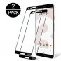 For Google Pixel 3 Screen Protector Tempered Glass Eco PestuGo 2-Pack Black