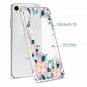 For iPhone XR Case Anti-Scratch Shock Absorbing Reinforced Bumper Flowers