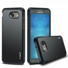For Galaxy J3 2017 Case Heavy Duty Dual Layer Hybrid Rugged Bumber Black