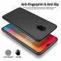 For OnePlus 6T Case Ultra Thin Simple Stylish AntiScratch Protective Black