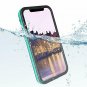 For iPhone XR Case Full Body Protective Waterproof Built Screen Protector Teal