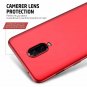 For OnePlus 6T Case Ultra Thin Simple Stylish AntiScratch Protective Red