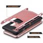 for iPhone 7/8 Plus Case Anti Slip Shockproof Armor Protectiv Defender Rose Gold