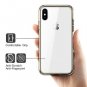 for iPhone Xs/X Case Anti-Scratch Shock Absorption Cover Soft flexible TPU Gold