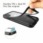 For iPhone XR Case Full-Body Protective Waterproof Shockproof Clear Black
