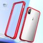 for iPhone Xs/X Case Anti Scratch Shock Absorption Cover Soft flexible TPU Red