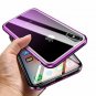 For iPhone XR Case Gradient Color Slim Bumper Magnetic Adsorption Ombre Blue
